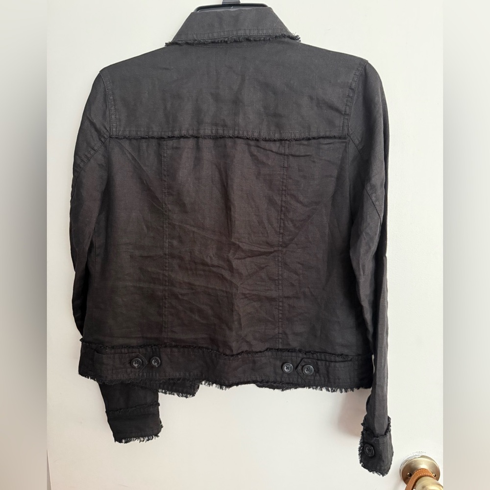 Tommy Bahama Two Palms Raw-Edge Linen Jacket - Picture 5 of 7